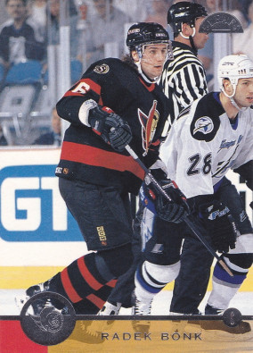 Hockey card Radek Bonk