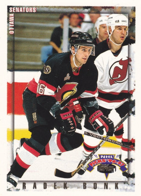 Hockey card Radek Bonk