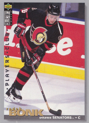 Hockey card Radek Bonk