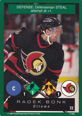 Hockey card Radek Bonk