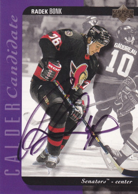 Hockey card Radek Bonk