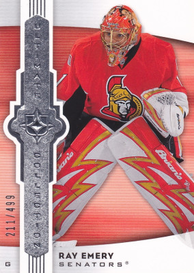 Hockey card Ray Emery