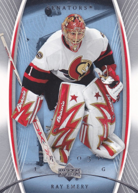 Hockey card Ray Emery