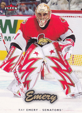 Hockey card Ray Emery