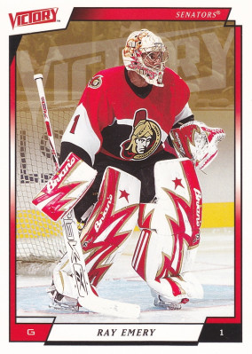 Hockey card Ray Emery