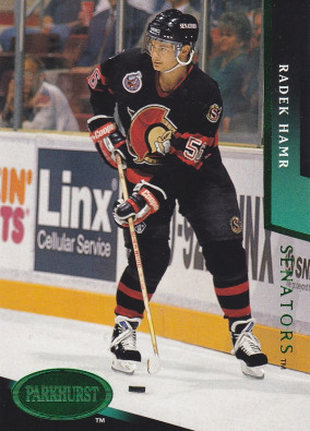 Hockey card Radek Hamr