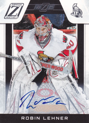 Hockey card Robin Lehner