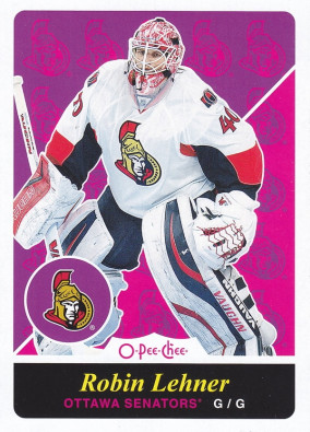 Hockey card Robin Lehner