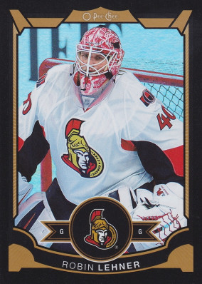 Hockey card Robin Lehner