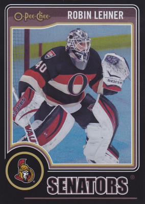 Hockey card Robin Lehner