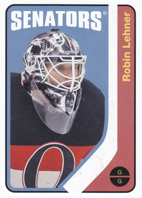Hockey card Robin Lehner