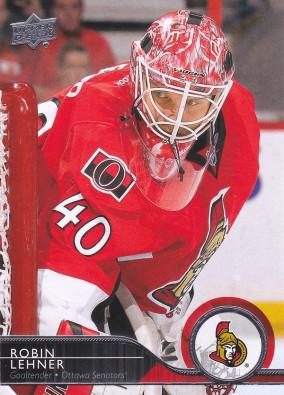 Hockey card Robin Lehner