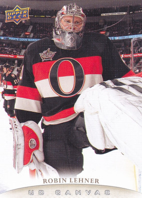 Hockey card Robin Lehner