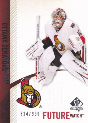 Hockey card Robin Lehner