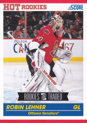 Hockey card Robin Lehner