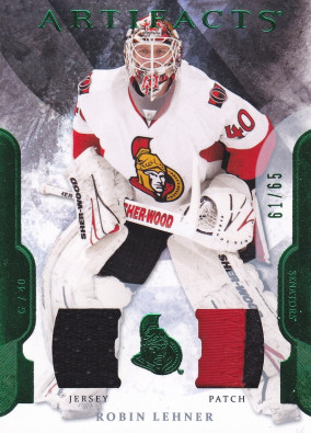 Hockey card Robin Lehner