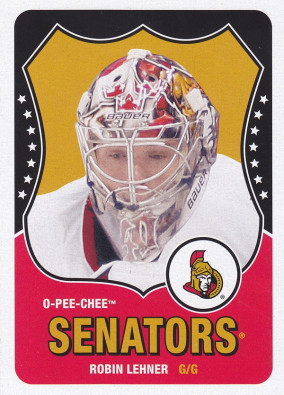 Hockey card Robin Lehner