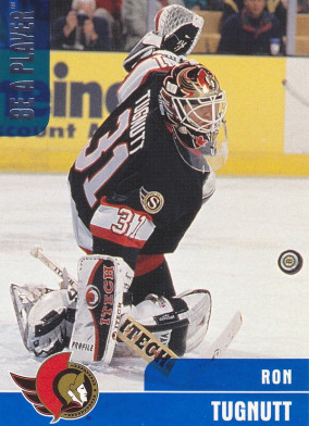 Hockey card Ron Tugnutt