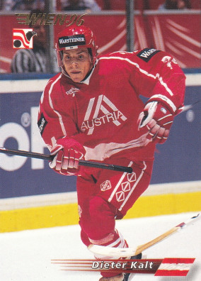 Hockey card Dieter Kalt