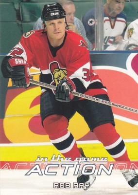 Hockey card Rob Ray