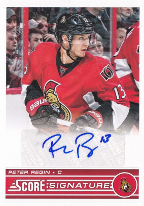 Hockey card Peter Regin