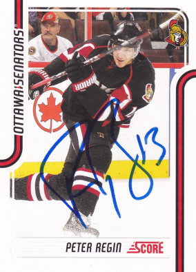 Hockey card Peter Regin