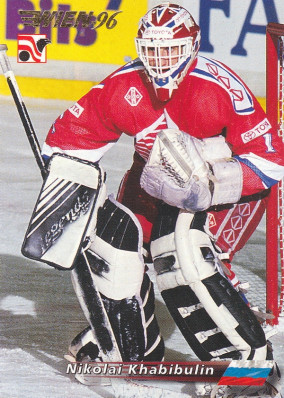 Hockey card Nikolai Khabibulin