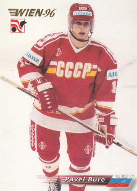 Hockey card Pavel Bure