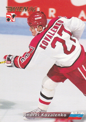 Hockey card Andrei Kovalenko