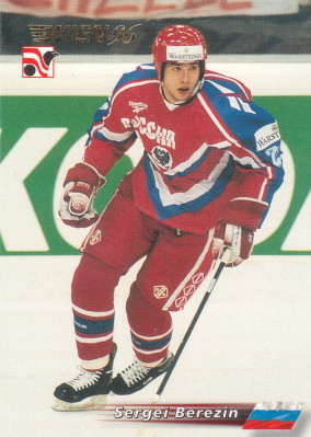 Hockey card Sergei Berezin