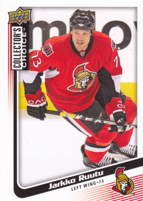 Hockey card Jarkko Ruutu