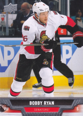 Hockey card Bobby Ryan