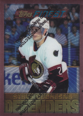 Hockey card Steve Duchesne