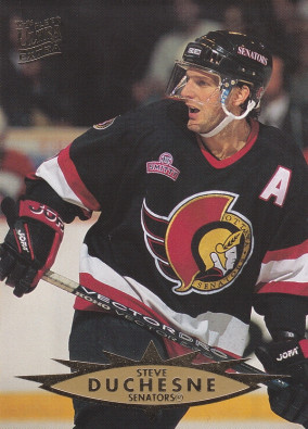 Hockey card Steve Duchesne