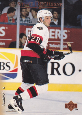 Hockey card Steve Duchesne