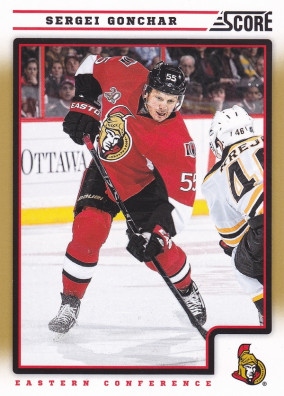 Hockey card Sergei Gonchar