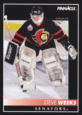 Hockey card Steve Weeks