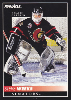 Hockey card Steve Weeks