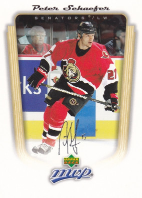 Hockey card Peter Schaefer