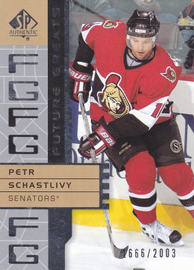 Hockey card Petr Schastlivy