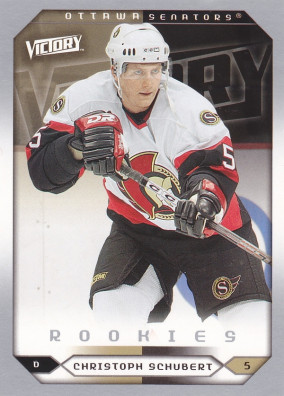 Hockey card Christoph Schubert