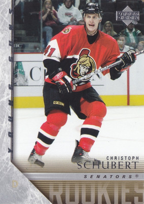 Hockey card Christoph Schubert
