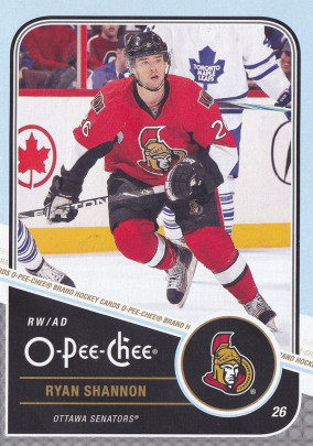Hockey card Ryan Shannon