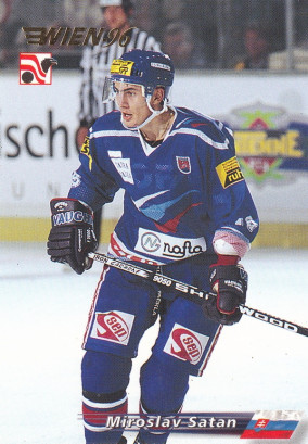 Hockey card Miroslav Satan