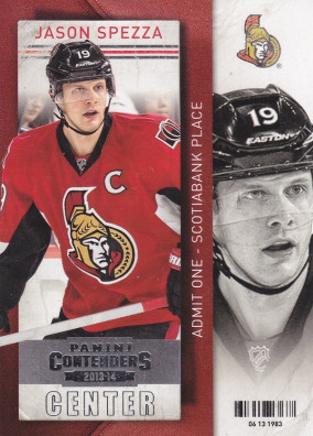 Hockey card Jason Spezza