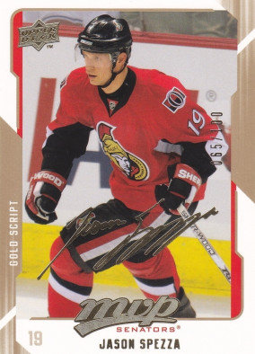 Hockey card Jason Spezza