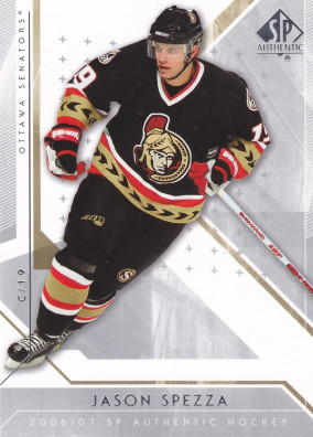 Hockey card Jason Spezza