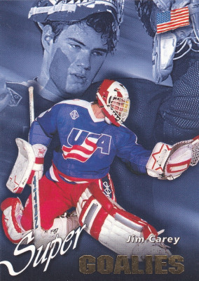 Hockey card Jim Carey
