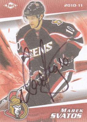 Hockey card Marek Svatos