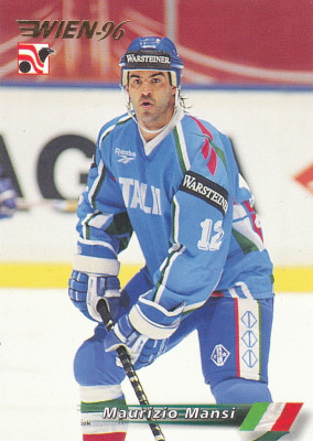 Hockey card Maurizio Mansi